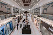 Discover the tasteful interiors of Landmark Mall 