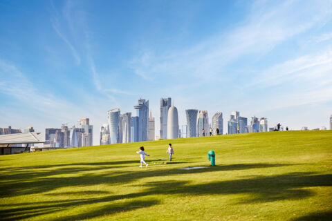 Go green in the parks of Qatar 
